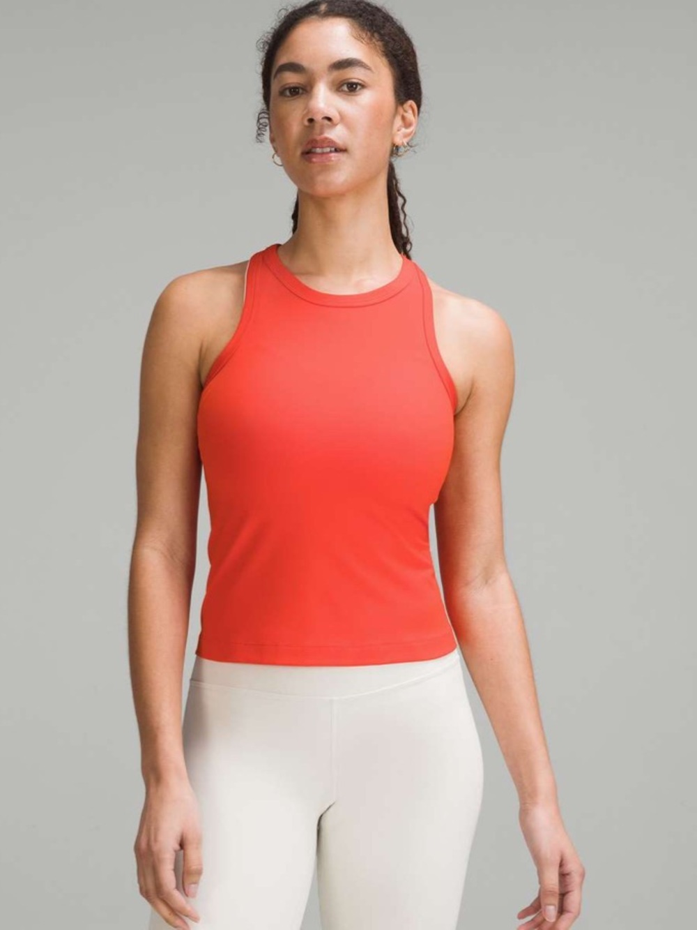 LULULEMON Align Waist-Length Racerback Tank Top
Solar Orange Size XS